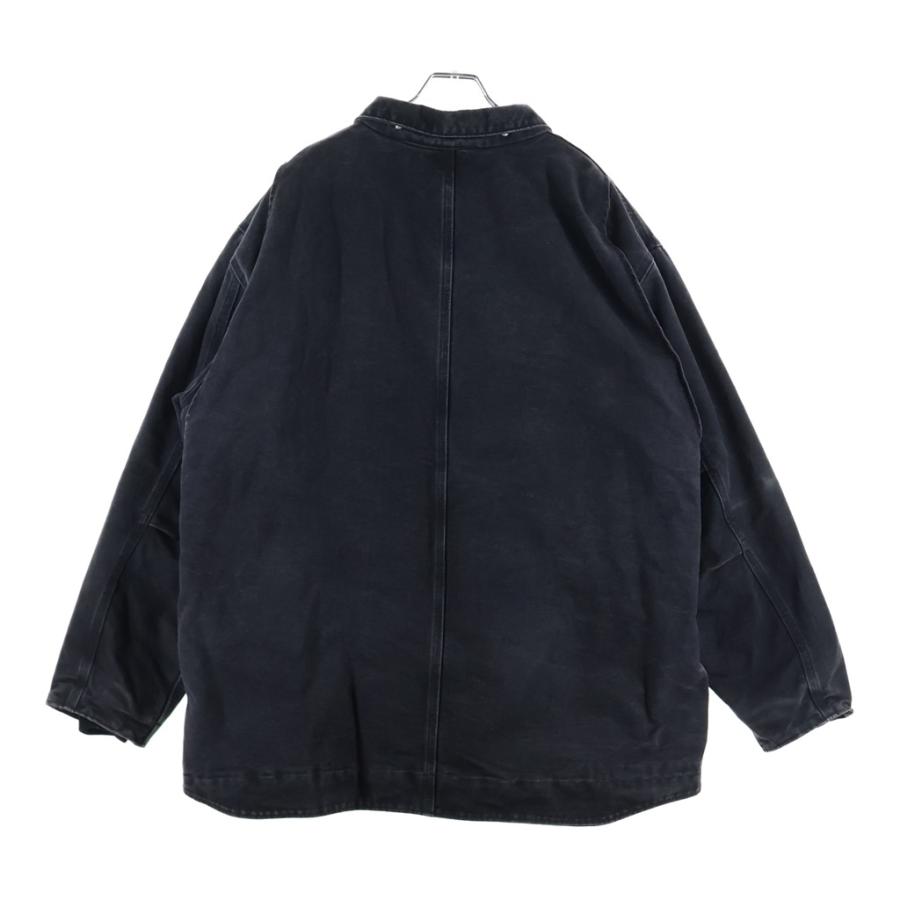 値下げ❗️新品同様、雰囲気最高❗️カーハート　リッジコート　黒 フリース裏地 Carhartt（カーハート） リッジコート 裏地ボア ジップアップ