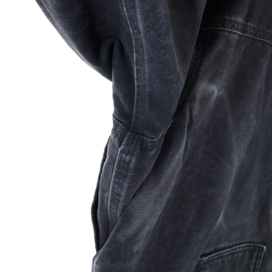 値下げ❗️新品同様、雰囲気最高❗️カーハート　リッジコート　黒 フリース裏地 Carhartt（カーハート） リッジコート 裏地ボア ジップアップ