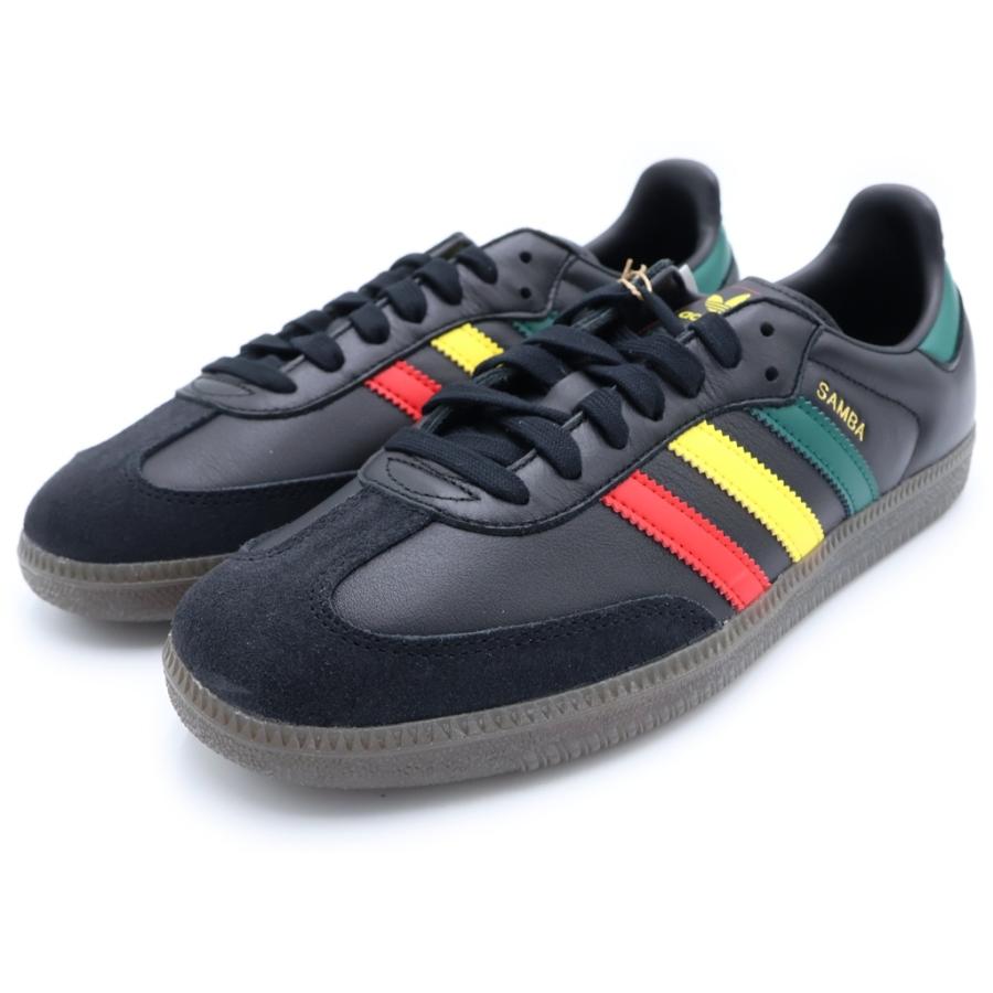 adidas（アディダス） Samba OG Rasta Black サンバ OG ラスタブラック