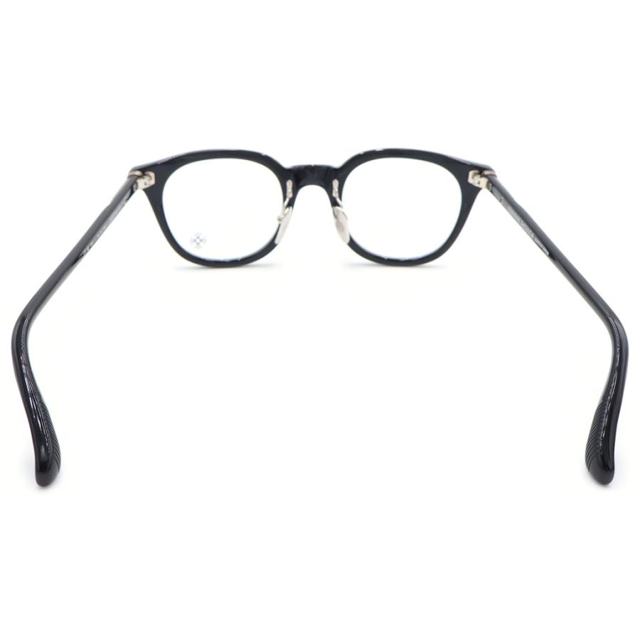 CHROME HEARTS クロムハーツ JUST IN-A アイウェア サングラス 眼鏡 48□24-149 ブラック/シルバーの画像