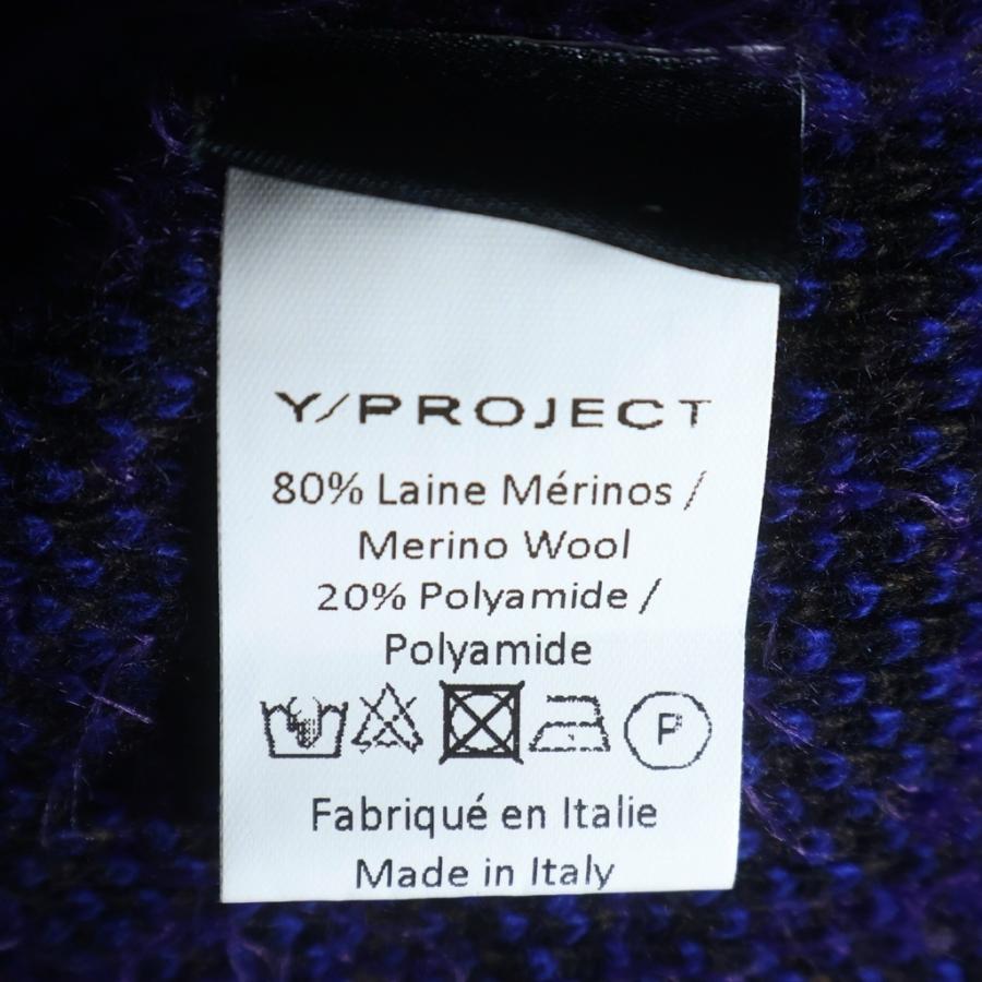 Y/PROJECT ワイプロジェクト gradient hairy knit sweater