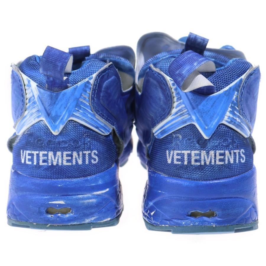 【即日発送】Reebok×vetementsポンプフューリー✨40/25.5cm VETEMENTS（ヴェトモン） ×Reebok Instapump Fury 'Blue Blast