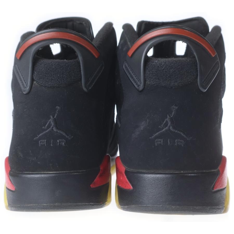★未使用NIKEエアジョーダ6レトロブラックバーシティレッドus10/28cm NIKE（ナイキ） GS Air Jordan 6 Retro エアジョーダン6 レトロ