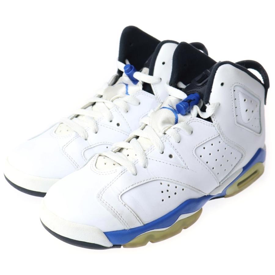 NIKE（ナイキ） GS Air Jordan 6 Retro Sport Blue GS エアジョーダン6
