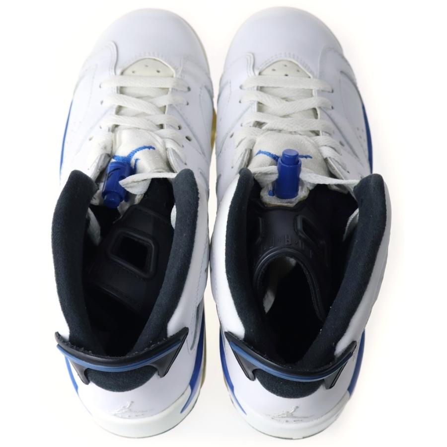 NIKE（ナイキ） GS Air Jordan 6 Retro Sport Blue GS エアジョーダン6