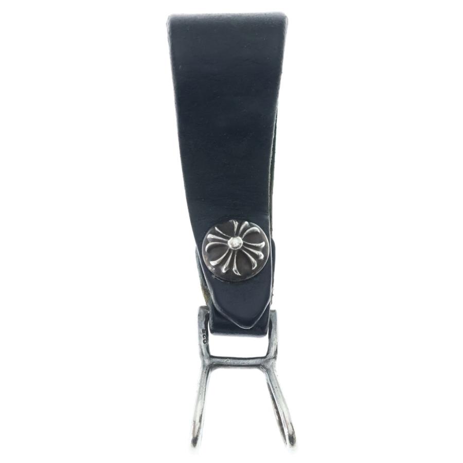 CHROME HEARTS（クロムハーツ） BELT LOOP クロスボールボタンレザー
