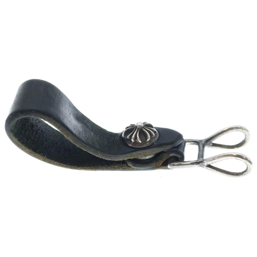 CHROME HEARTS（クロムハーツ） BELT LOOP クロスボールボタンレザー