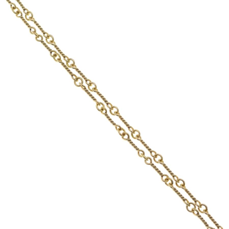 CHROME HEARTS（クロムハーツ） 22K NECKCHAIN T18 ツイストチェーン