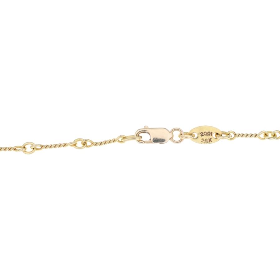 CHROME HEARTS（クロムハーツ） 22K NECKCHAIN T18 ツイストチェーン