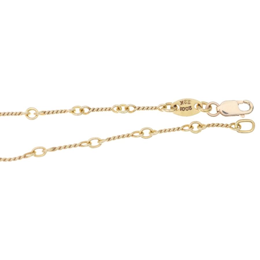 CHROME HEARTS（クロムハーツ） 22K NECKCHAIN T18 ツイストチェーン