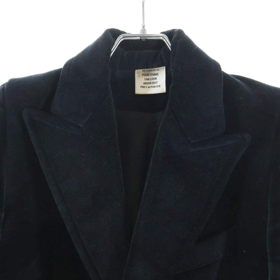 VETEMENTS（ヴェトモン） 16AW Velvet Blazer tailored jacket ヴェル 