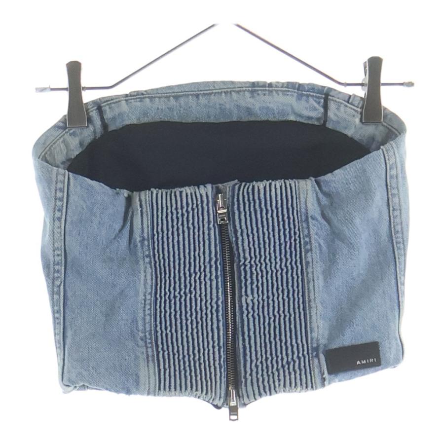 AMIRI（アミリ） 24SS MA DENIM BUSTIER フェード加工 バック 