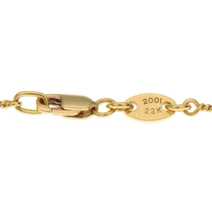 CHROME HEARTS（クロムハーツ） 22K NECKCHAIN T18 ツイストチェーン