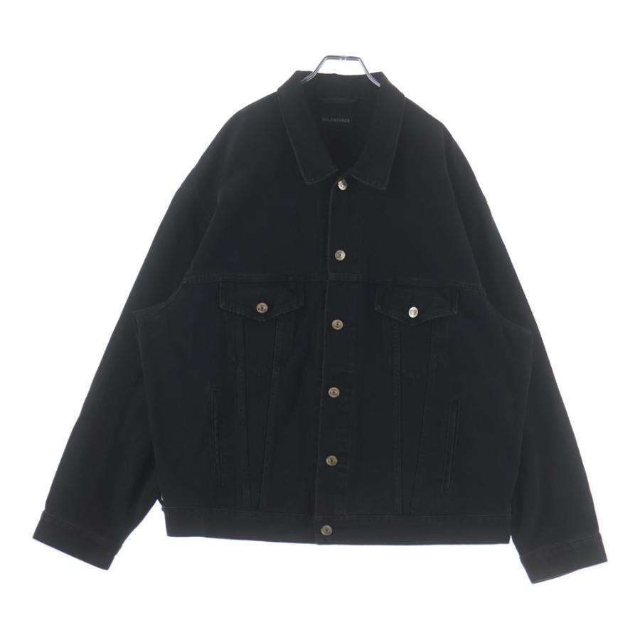 BALENCIAGA（バレンシアガ） 23AW Spray Paint BB Logo Denim Jacket