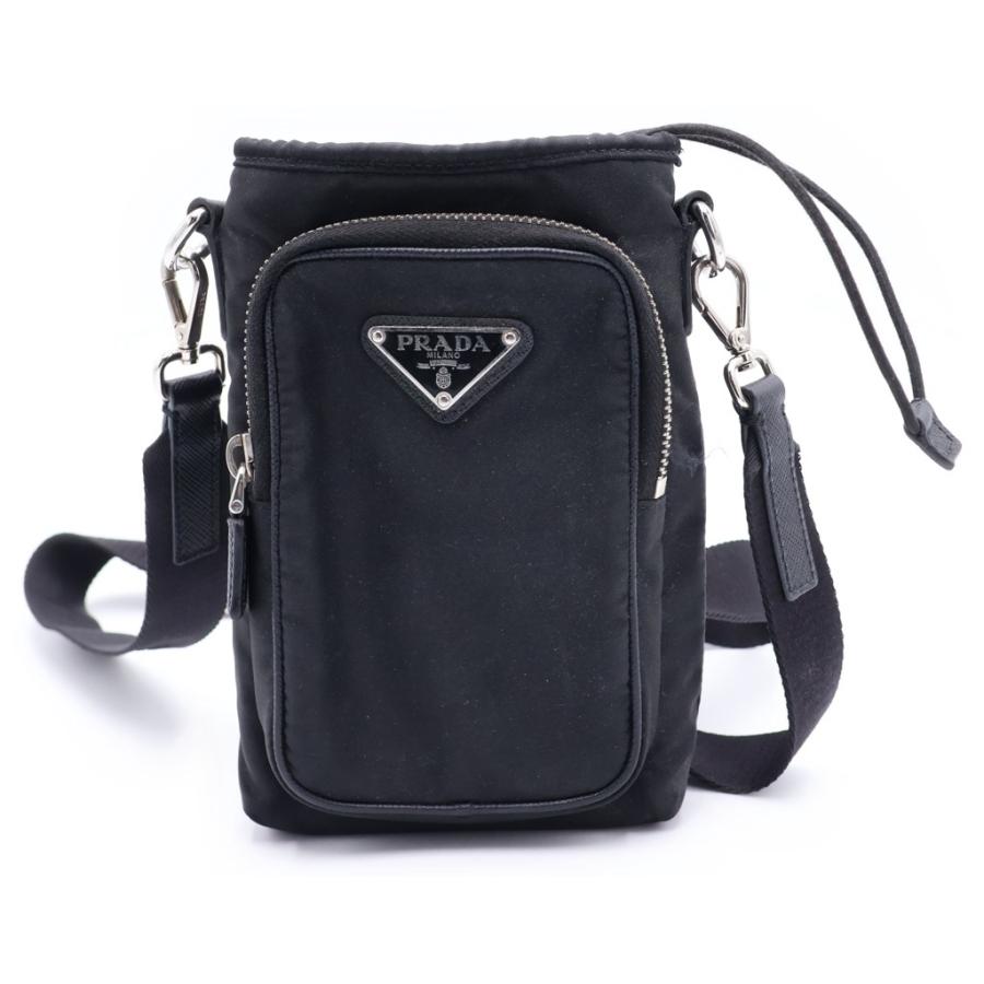 プラダ ショルダーバッグ PRADA（プラダ） Re-Nylon トライアングルロゴ スマートフォンケース