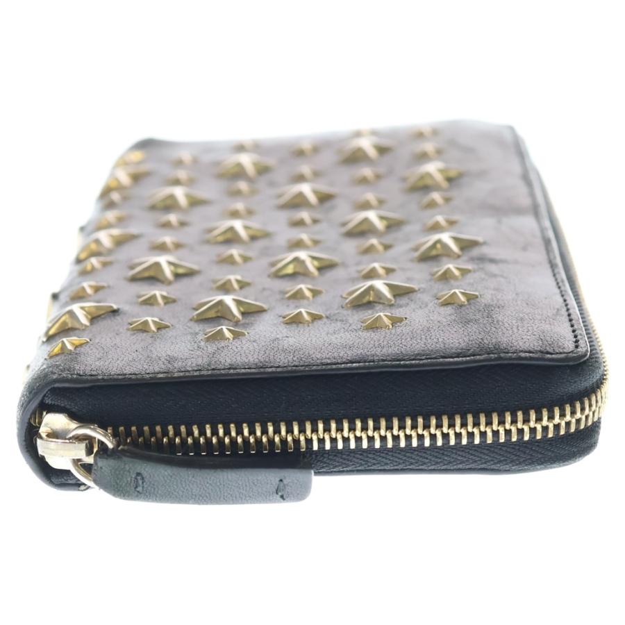 JIMMY CHOO（ジミーチュウ） スタースタッズ ラウンドファスナー
