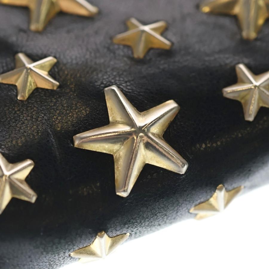 JIMMY CHOO（ジミーチュウ） スタースタッズ ラウンドファスナー