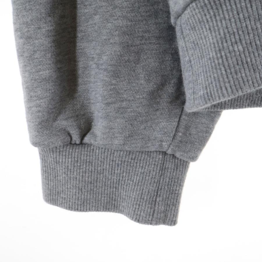CELINE セリーヌ 21AW Loose Sweatshirt In Cotton Fleece ロゴ ドローコード プルオーバー パーカー グレー 2Y468670Q-08GC CELINE（セリーヌ） 21AW Loose Sweatshirt In Cotton Fleece ロゴ