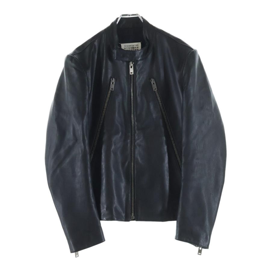 17AW ハの字 ライダースジャケット シングルライダース S50AM0307 Maison Martin Margiela メゾンマルタンマルジェラ 17AW 八の字