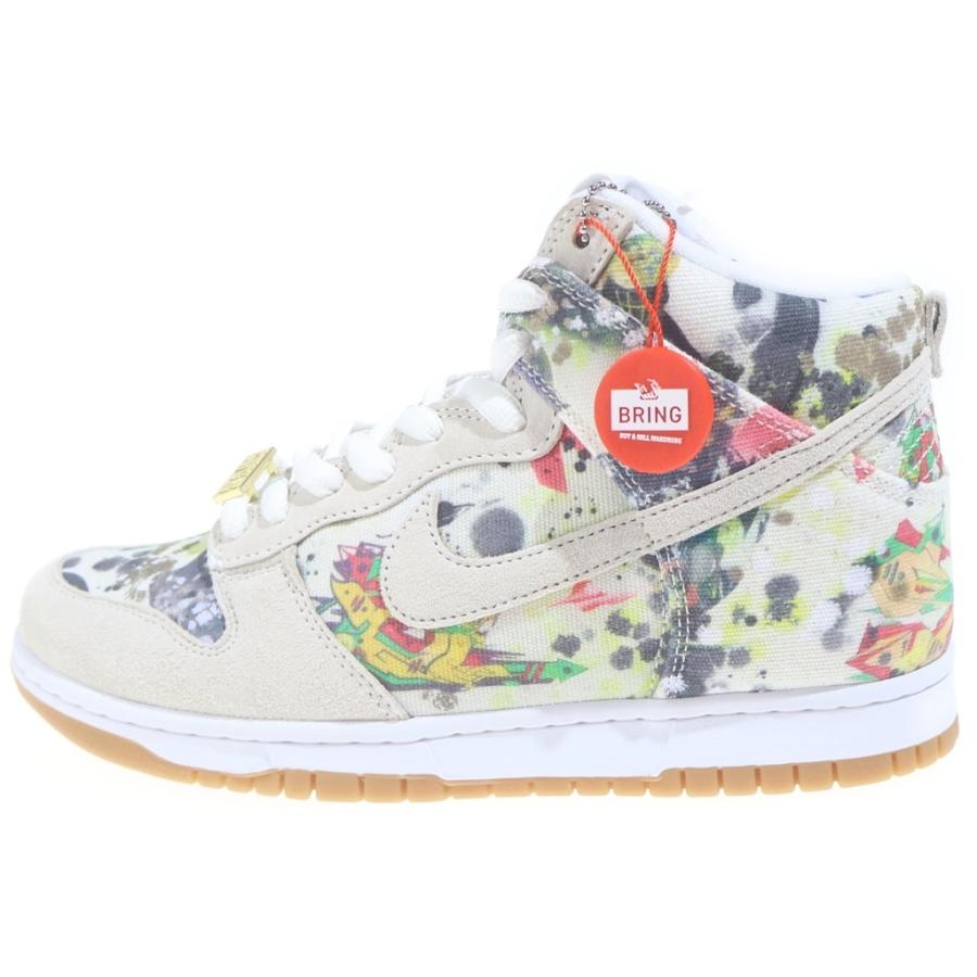 SUPREME シュプリーム ×NIKE SB Dunk High Rammellzee SB ダンク ハイ ラメルジーマルチカラー US8/26CM FD8779-100