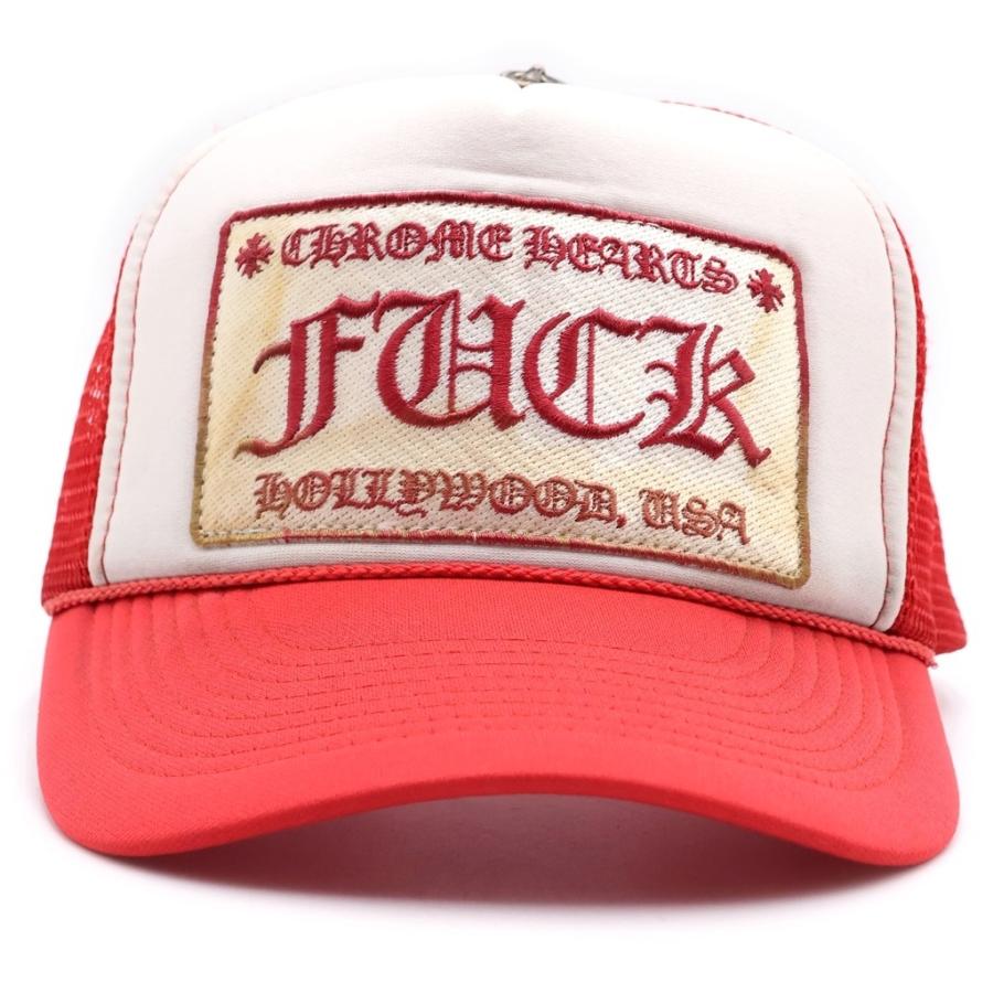CHROME HEARTS メッシュキャップ fuckキャップ初期アメリカ購入 CHROME HEARTS（クロムハーツ） OLD TRUCKER CAP FUCK オールド