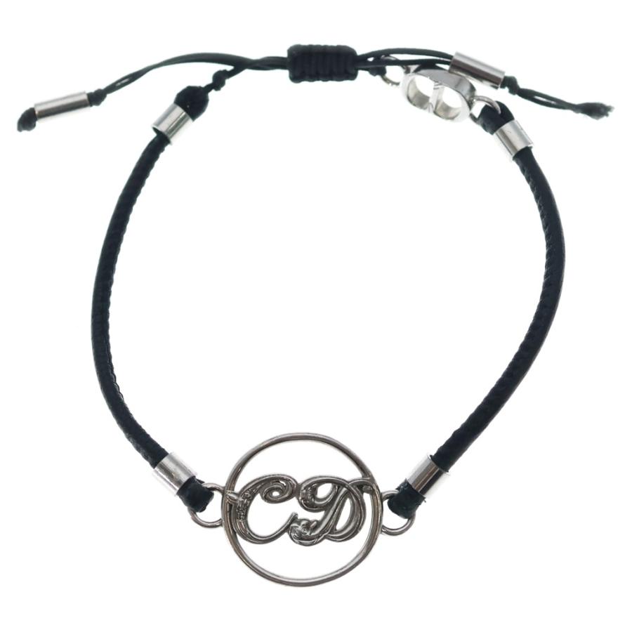 DIOR ディオール ×Kenny Scharf Bracelet ケニーシャーフ カーフスキン ブレスレット シルバー/ブラック DIOR ディオール ×Kenny Scharf Bracelet ケニーシャーフ カーフスキン