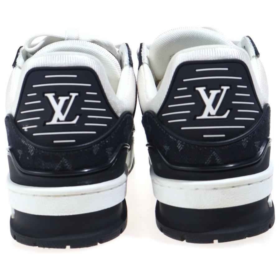 LOUIS VUITTON ルイヴィトン LV TRAINER 1A9JG9 LVトレーナー マキシ モノグラム レザー ローカットスニーカー ホワイト/ブラック LOUIS VUITTON（ルイ・ヴィトン） LV TRAINER 1A9JG9 LVトレーナー