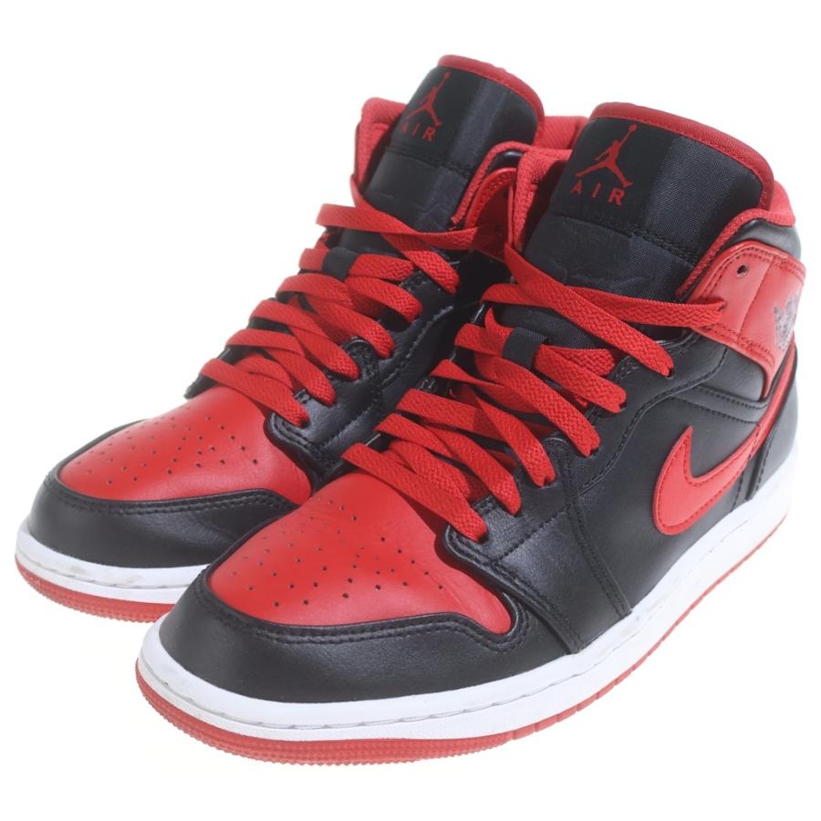 NIKE（ナイキ） Air Jordan 1 エアジョーダン1 ミッド ブレッドトゥ 