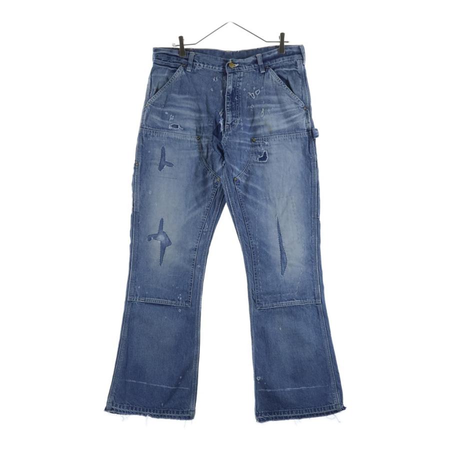 セントマイケル フレアデニム SAINT MICHAEL セントマイケル 24AW DENIM DOUBLE KNEE ダブルニー
