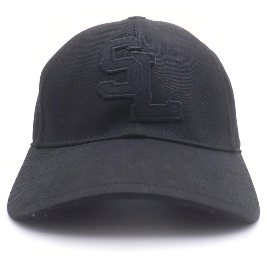 ⭐️最終価格⭐️SAINT LAURENT PARIS ベースボール キャップ SAINT LAURENT PARIS サンローランパリ EMBROIDERED SL LOGO BASEBALL