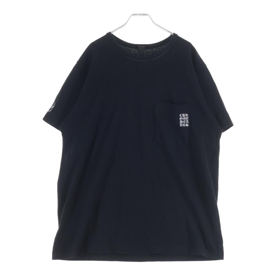 CHROME HEARTS（クロムハーツ） Y NOT S/S T-Shirts 袖クロス刺繍