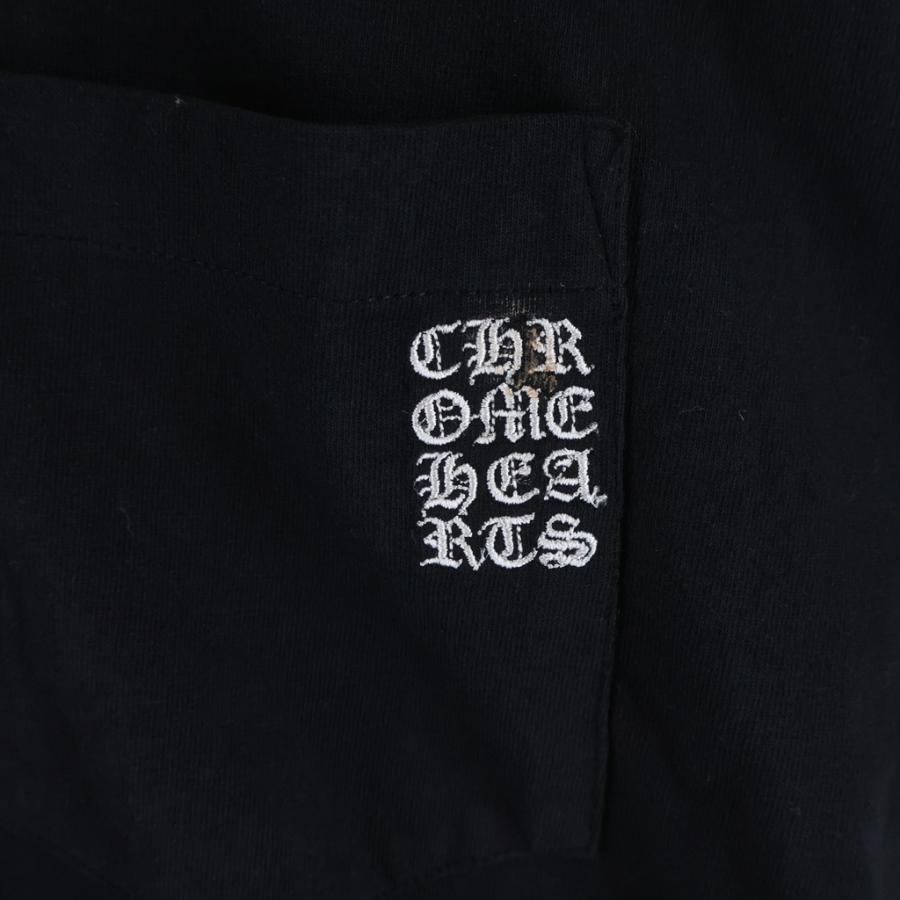 CHROME HEARTS（クロムハーツ） Y NOT S/S T-Shirts 袖クロス刺繍