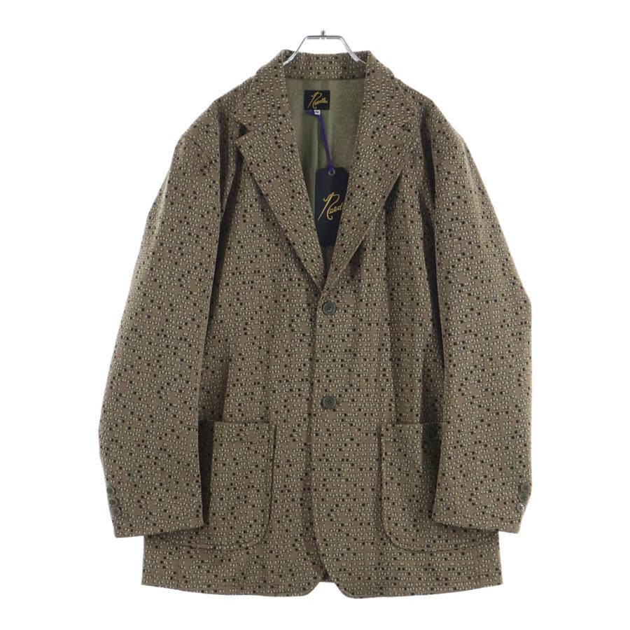 Needles ニードルス 20AW B JACKET POLY HM238 千鳥格子 ポリテーラードジャケット ブラウン Needles（ニードルス） 20AW B JACKET POLY HM238 千鳥格子 ポリ