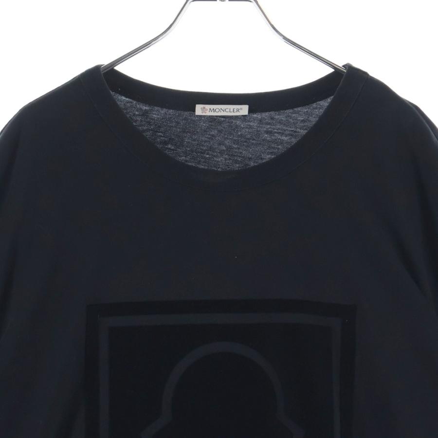 MONCLER（モンクレール） MAGLIA T-SHIRT フロントロゴプリントクルー