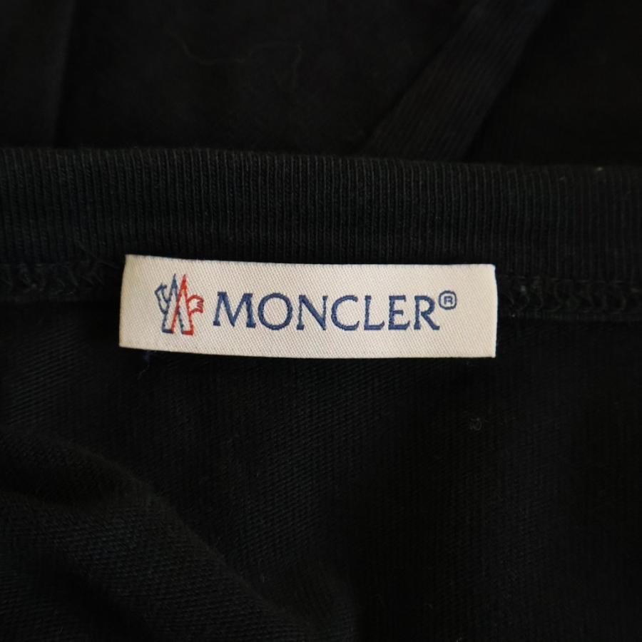 MONCLER（モンクレール） MAGLIA T-SHIRT フロントロゴプリントクルー