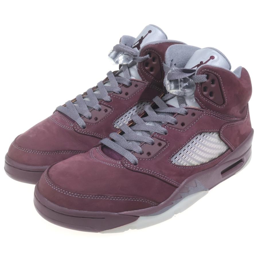 NIKE ナイキ AIR JORDAN 5 BURGUNDY DZ4131-600 エアジョーダン5 バーガンディ ハイカットスニーカー US10/28cm ワインレッド NIKE（ナイキ） AIR JORDAN 5 SE BURGUNDY DZ4131-600 エアジョーダン5