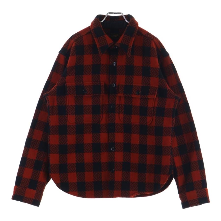 お値下げ依頼専用　テンダーロイン ウールチェックシャツ　ウールチェックブルゾン TENDERLOIN（テンダーロイン） T-BUFFALO SHIRT JACKET チェック柄