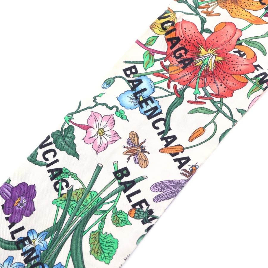 GUCCI（グッチ） The Hacker Flora Print Silk Neck Bow ×バレンシアガ