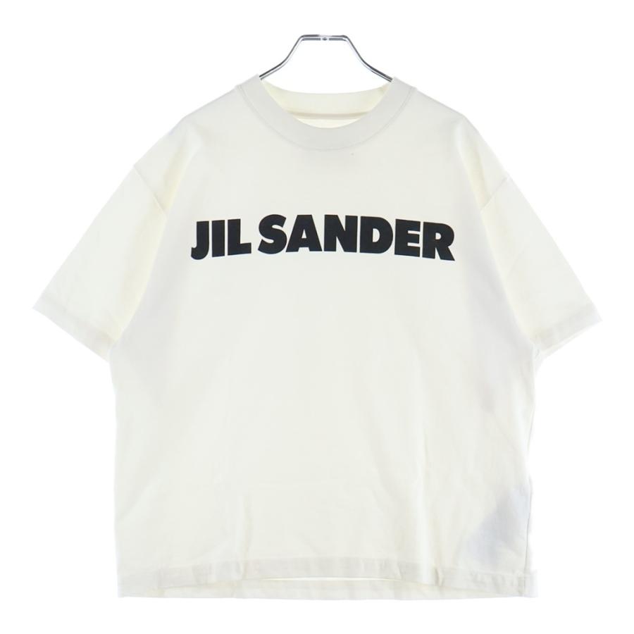 【正規品】JIL SANDER ロゴ Tシャツ ホワイト J02GC0001 JIL SANDER（ジルサンダー） 24SS LOGO PRINT T-SHIRT J02GC0001