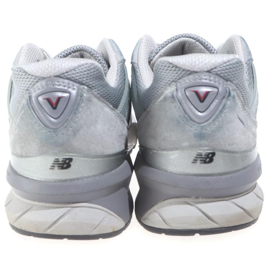 New Balance ニューバランス 990V5 Gray グレー メッシュミッドカットスニーカーグレー M990GL5 New Balance（ニューバランス） 990V5 Gray グレー メッシュミッド