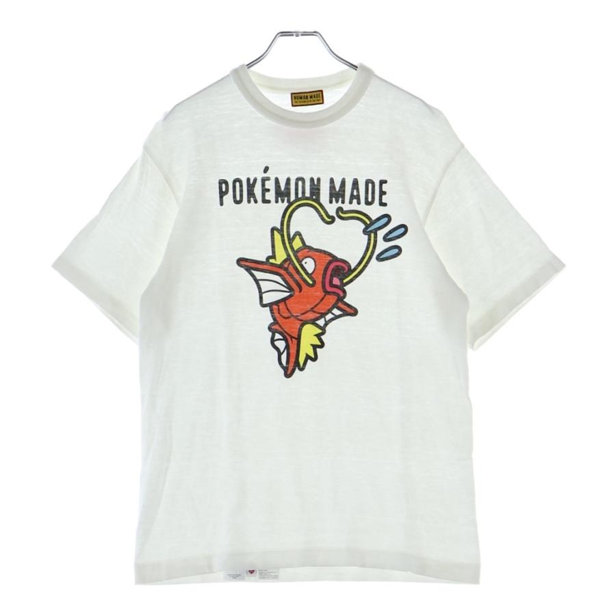HUMAN MADE Tシャツ コイキング ホワイト Mサイズ ポケモン　新品 HUMAN MADE（ヒューマンメード） ヒューマンメイド ×Pokemon ポケモン