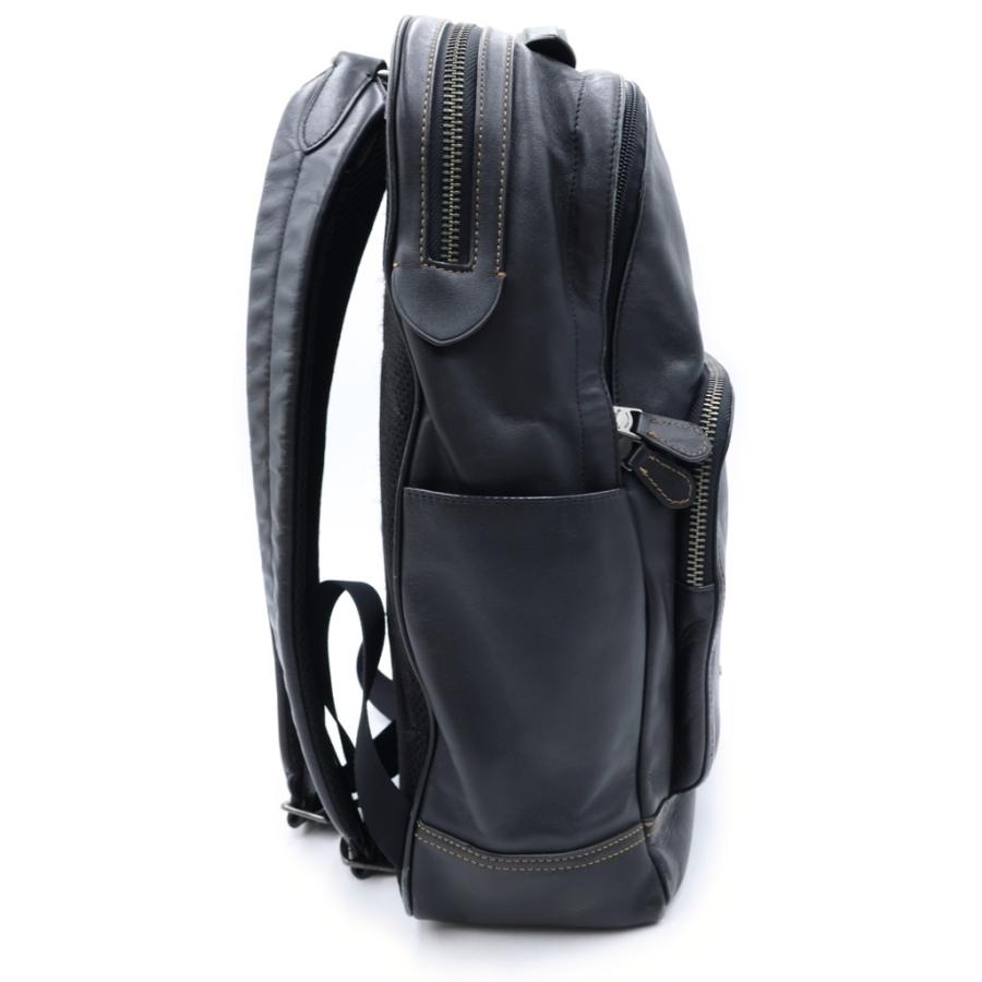 COACH コーチ シボ革リュック バックパック ブラック COACH（コーチ） レザー バックパック リュック ブラック : BRING