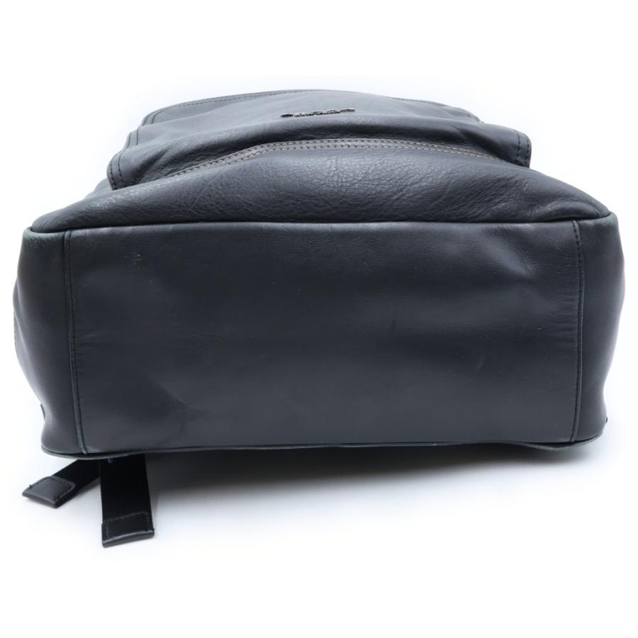 COACH（コーチ） レザー バックパック リュック ブラック : BRING
