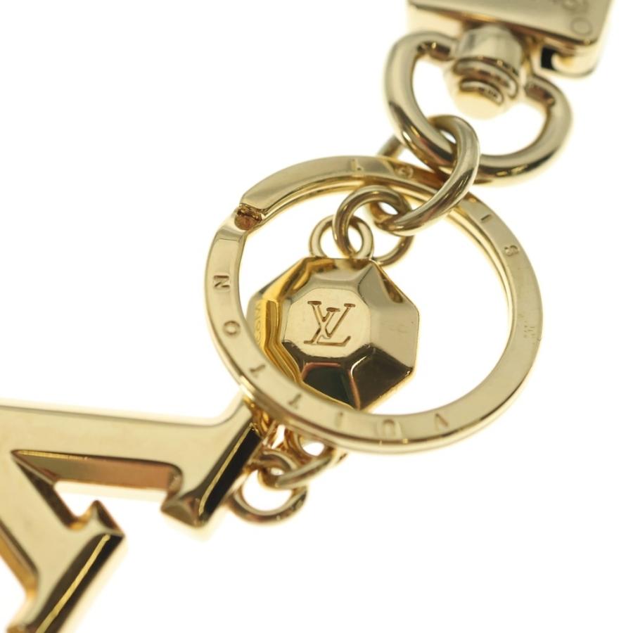 【良品】LOUIS VUITTON キーホルダー ポルト クレ・LV ファセット LOUIS VUITTON（ルイ・ヴィトン） ポルト クレ・LV ファセット ロゴ