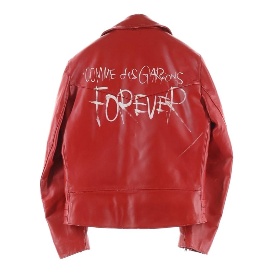 ルイスレザー 20AW ×COMME des GARCONS LIVE FREE DIE STRONG