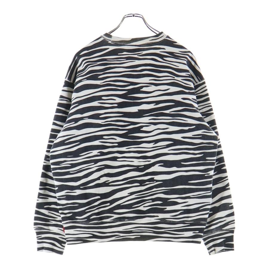 Supreme（シュプリーム） 22AW Box Logo Crewneck Zebra ゼブラ柄