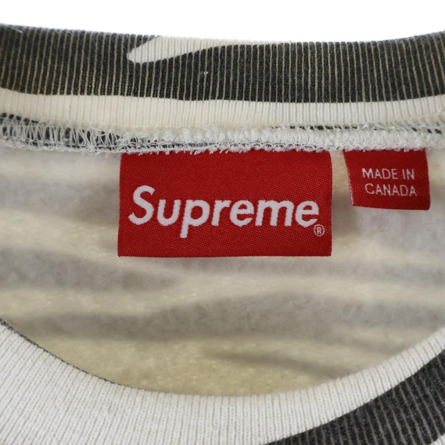 Supreme（シュプリーム） 22AW Box Logo Crewneck Zebra ゼブラ柄