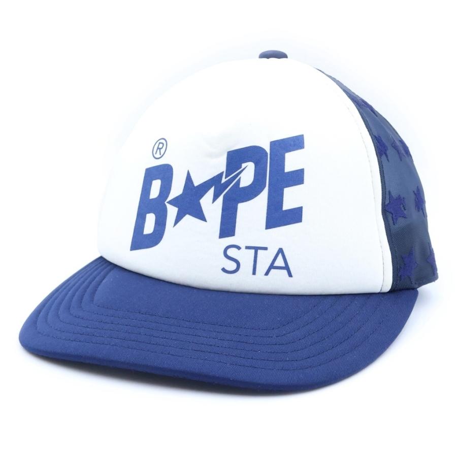 A BATHING APE（アベイシングエイプ） STA Mesh Cap フロントスター