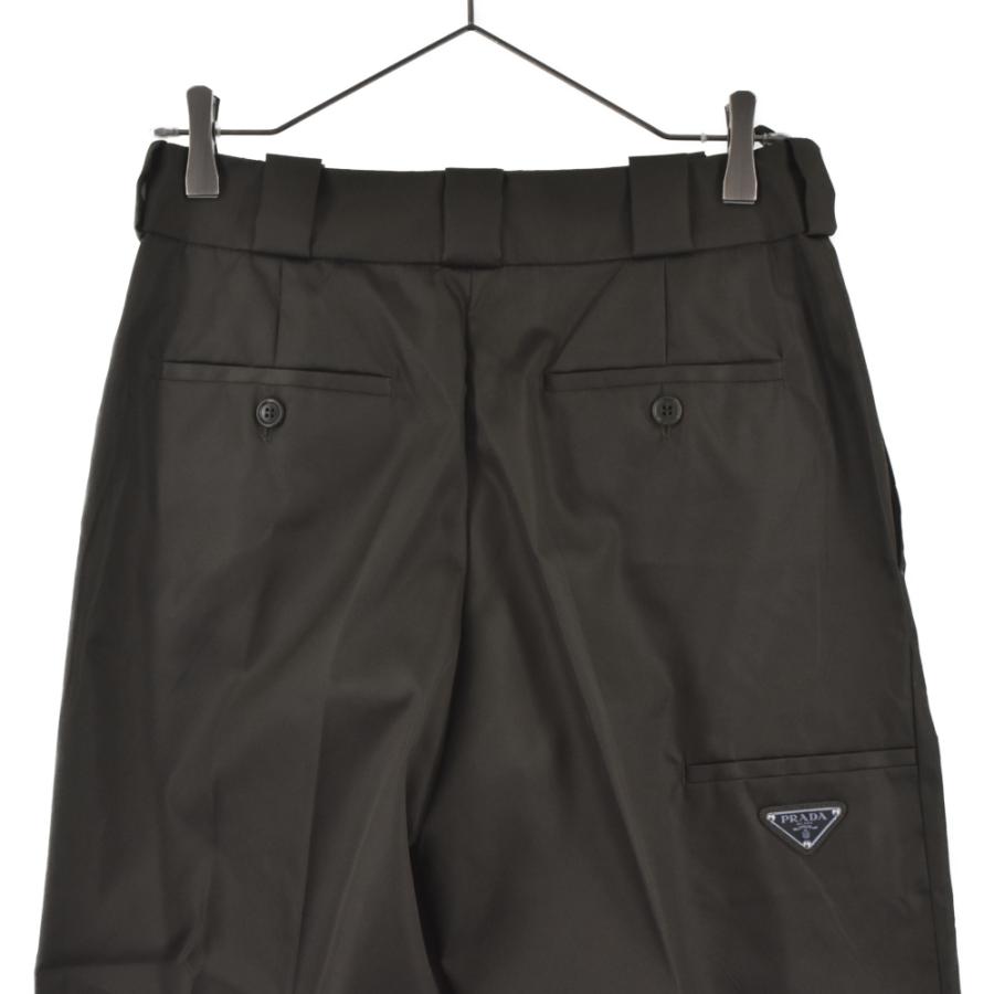 PRADA プラダ Re-Nylon トライアングルプレート ナイロン ワイド PRADA プラダ Re-Nylon トライアングルプレート ナイロン ワイド