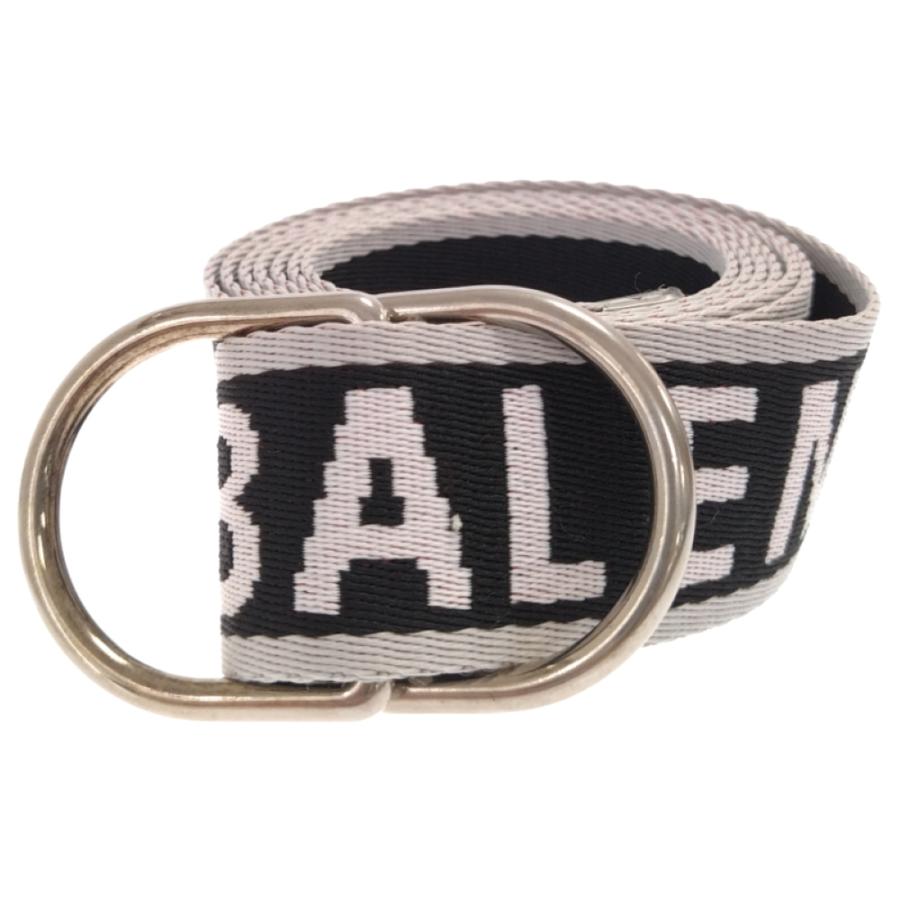 BALENCIAGA (バレンシアガ) 22SS ジャガードロゴDリングベルト
